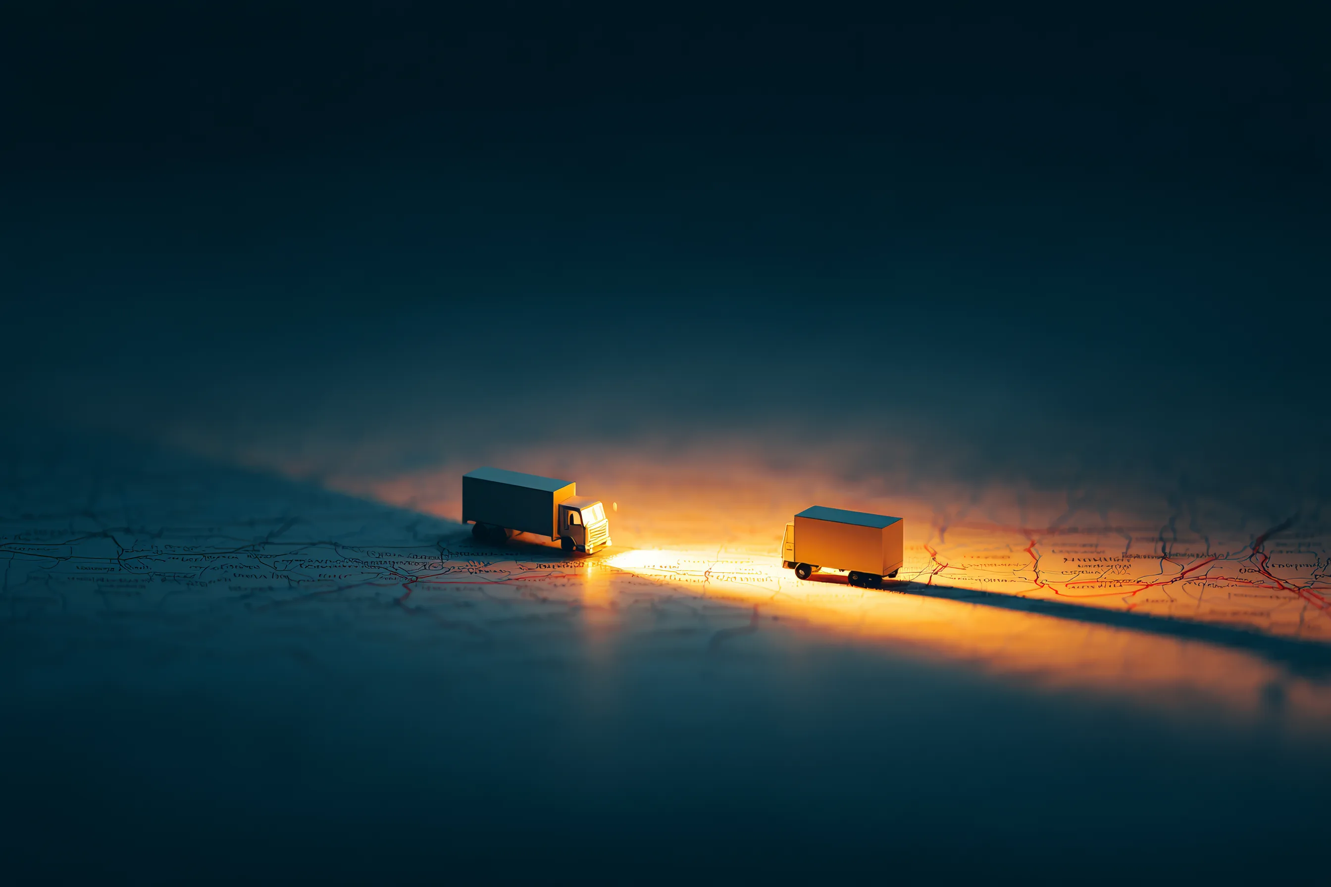 Yard-Anlage mit warmem Licht